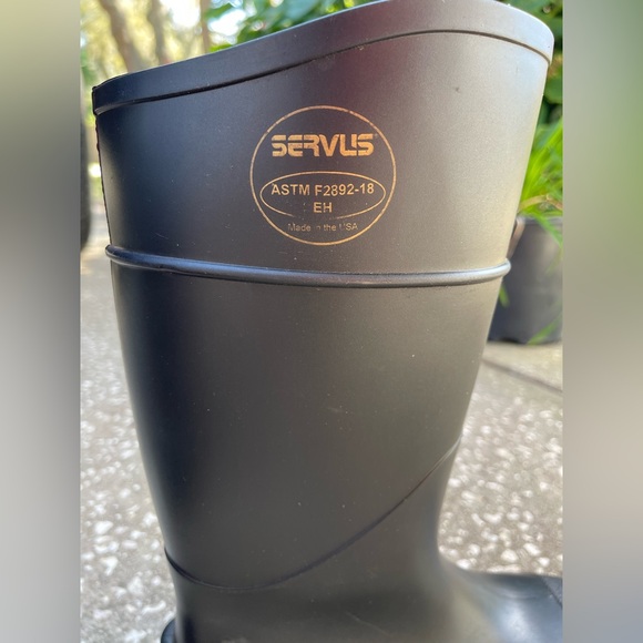 🥾Servus Black Rubber Boots, unisex - Picture 7 of 8
